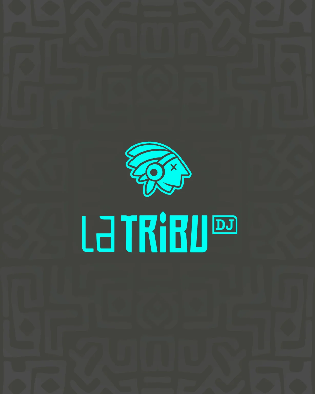 Logotipo LaTribuDJ negro